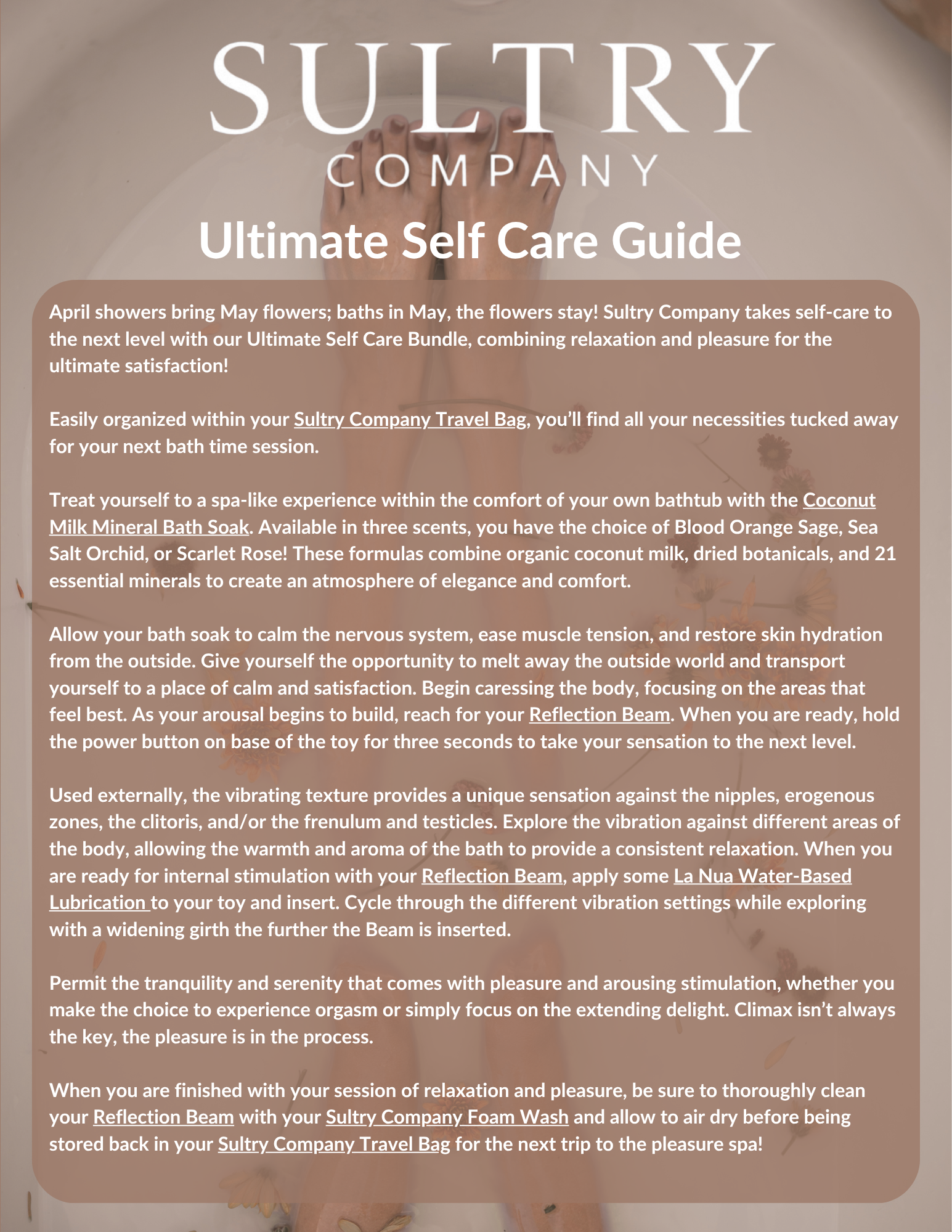 Wellness Tips | Sultry Company